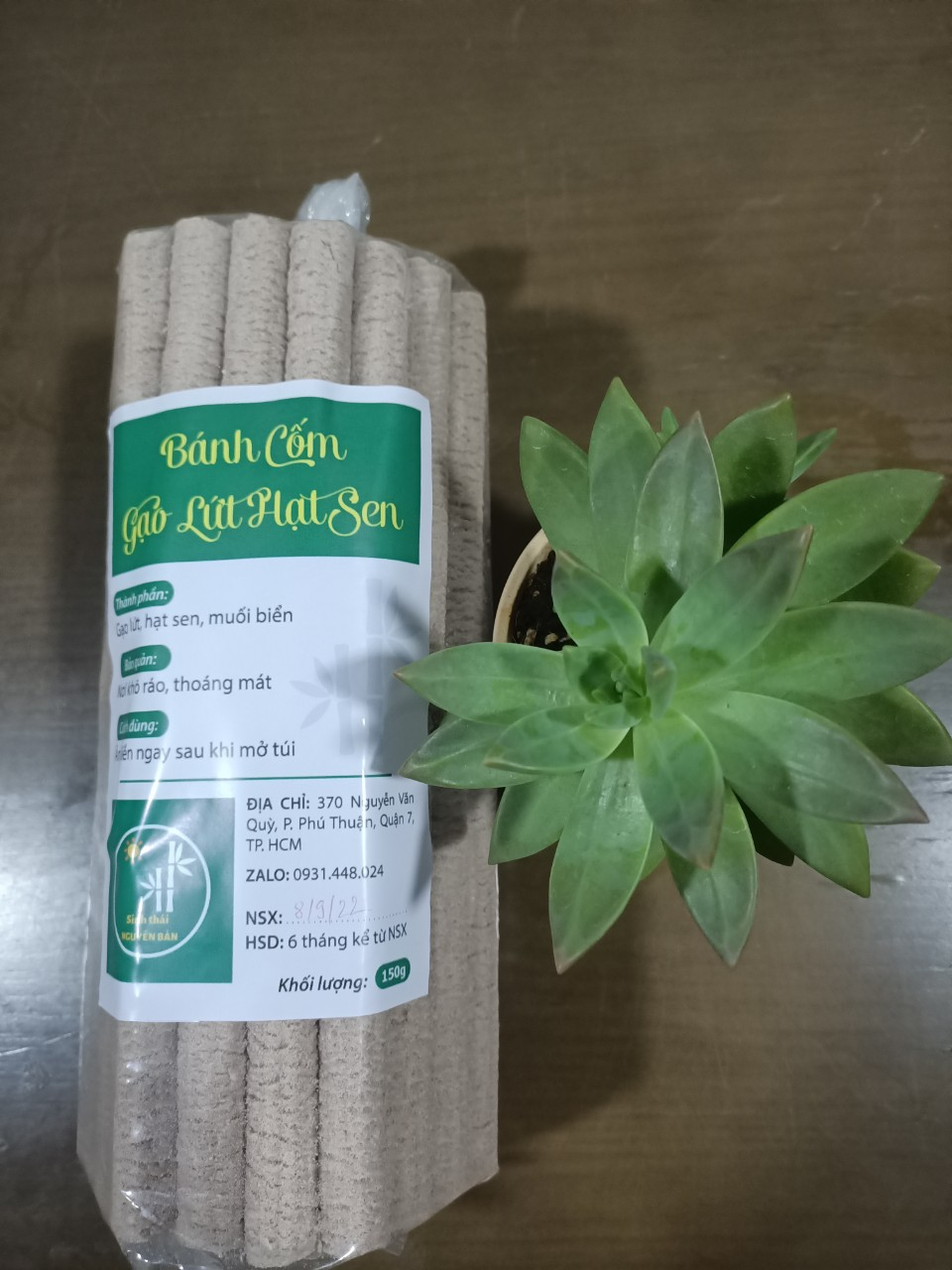 BÁNH ỐNG GẠO LỨT HẠT SEN 150g https://sinhthainguyenban.com/G